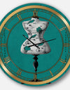 French Couture IV - Glam Large Wall CLock