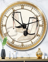 Glamorous Black Diamond Stiletto II - Glam Wall CLock