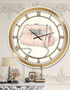 Glamorous Sparkle Purse II - Glam Large Wall CLock