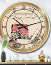 Glam fashion handbags II - Glam Large Wall CLock