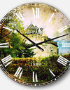 Chillion Castle - Landscape Large Wall CLock