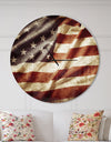 American Flag - Oversized Global Wall CLock