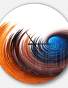Elegant Spiral Design - Oversized Modern Wall CLock