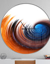 Elegant Spiral Design - Oversized Modern Wall CLock