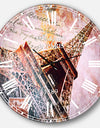 Paris Eiffel TowerParis - Contemporary Large Wall CLock