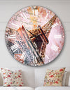 Paris Eiffel TowerParis - Contemporary Large Wall CLock