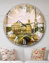 Vintage Paris - Abstract Cityscape Wall CLock