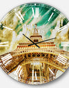 Paris Eiffel TowerUnder Blue Sky - Photography Wall CLock