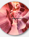Famous Antelope Canyon - Oversized Modern Wall CLock