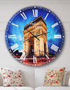 Arch of Triumph in Paris - Landscape Photo Large Wall CLock