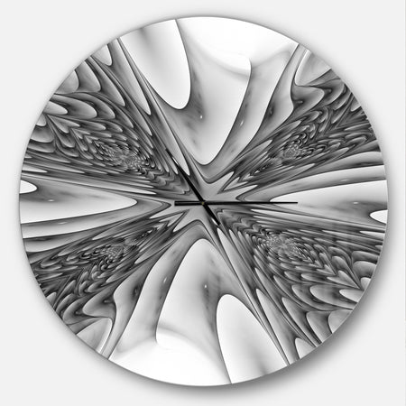 Fractal 3D Magical Depth - Oversized Modern Wall CLock