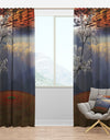 Beautiful Flower Field At Sunset - Landscape Curtain Panels