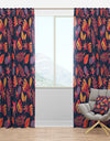 Cartoon Tropical Pattern - Tropical Curtain Panels