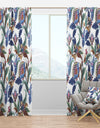 Fantasy Flowers Paisley Pattern - Traditional Curtain Panels