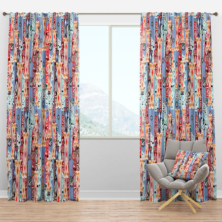 Abstract Pattern - Modern & Contemporary Curtain Panels