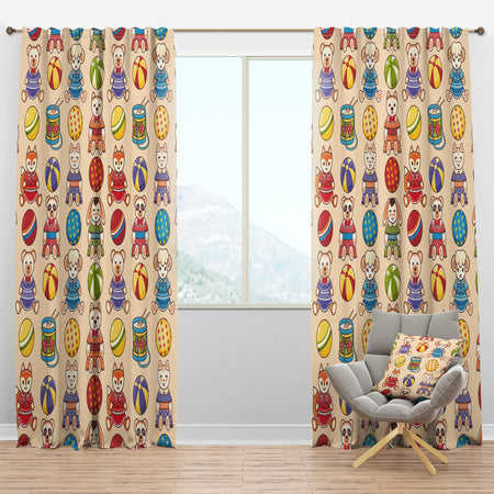 Children'S Pattern - Modern Curtain Panels