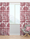 Irregular Pattern - Bohemian & Eclectic Curtain Panels