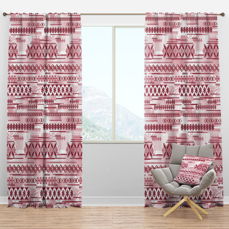 Irregular Pattern - Bohemian & Eclectic Curtain Panels