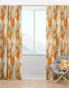 Gold Retro Style - Modern Curtain Panels