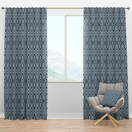 Vintage Pattern - Scandinavian Curtain Panels