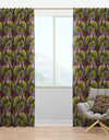 Floral Pattern, Paisley Garden Style - Bohemian & Eclectic Curtain Panels