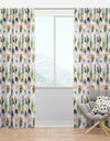 Beauty and Fashion Pattern - Modern Curtain Panels