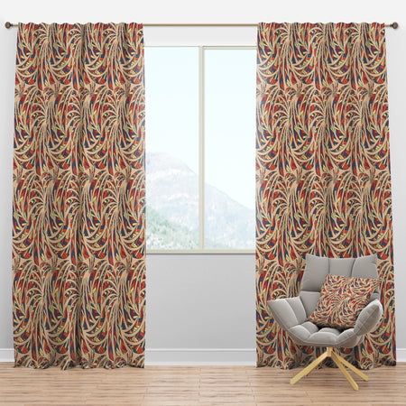 Ethnic Pattern - Bohemian & Eclectic Curtain Panels