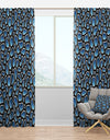 Abstract Pattern Illustration - Modern & Contemporary Curtain Panels