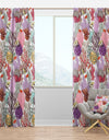 Coral Reef and Fishes Pattern - Nautical & Coastal Curtain Panels