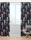 Fashion Teenagers Glamorous & Sport Girls - Modern Curtain Panels