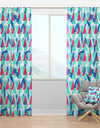 Geometric Pattern - Modern Curtain Panels