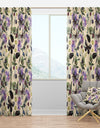 Butterflies and Flowers - Farmhouse Curtain Panels