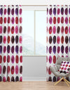 Pattern with Watercolor Spots - Modern & Contemporary Curtain Panels