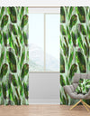 Leaves Pattern - Modern & Contemporary Curtain Panels