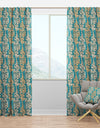 Arabesque Pattern - Oriental Curtain Panels