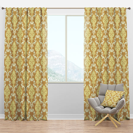 Floral Pattern - Modern & Contemporary Curtain Panels