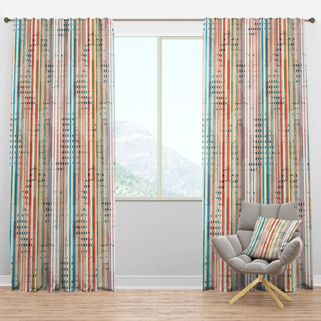Carson Carrington Tangsatter 'Grunge Line - Modern & Contemporary Curtain Panels
