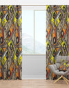 Pattern of Vintage Audio Cassettes - Modern Curtain Panels