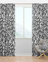 Abstract Mosaic Pattern - Modern & Contemporary Curtain Panels