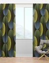 Ornate Geometric Petals Grid - Modern & Contemporary Curtain Panels