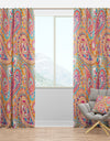 Pattern Based on Paisley - Vintage Curtain Panels