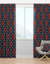 Tribal Abstract Pattern - Bohemian & Eclectic Curtain Panels