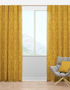 Luxury Golden Floral - Glam Curtain Panels