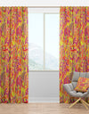 Hand-Drawn Abstract Pattern - Modern & Contemporary Curtain Panels