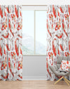 Chinese Pattern with Rainbow Carps - Oriental Curtain Panels