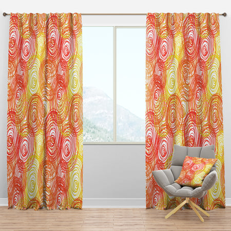 Round Shapes - Modern & Contemporary Curtain Panels