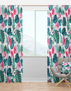 Blossom Flowers - Tropical Curtain Panels