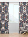 Oriental Pattern - Bohemian & Eclectic Curtain Panels