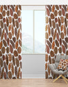 Pine Cones Pattern - Modern & Contemporary Curtain Panels