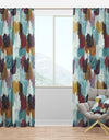 Pattern Witch Sketch Texture - Modern & Contemporary Curtain Panels